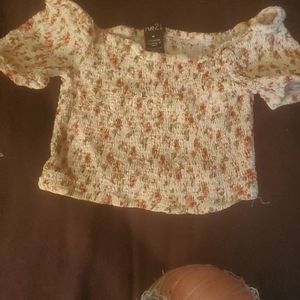 Rue21 Floral Print Crop Top